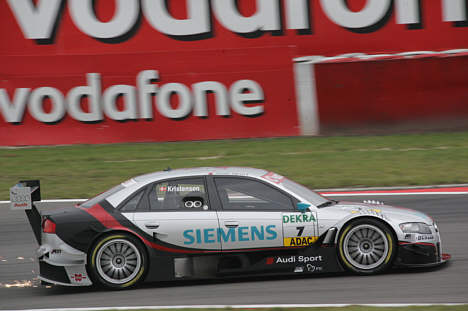 Tom Kristensen var kun 0,111 sekund fra at sætte hurtigste tid i den anden testsession.